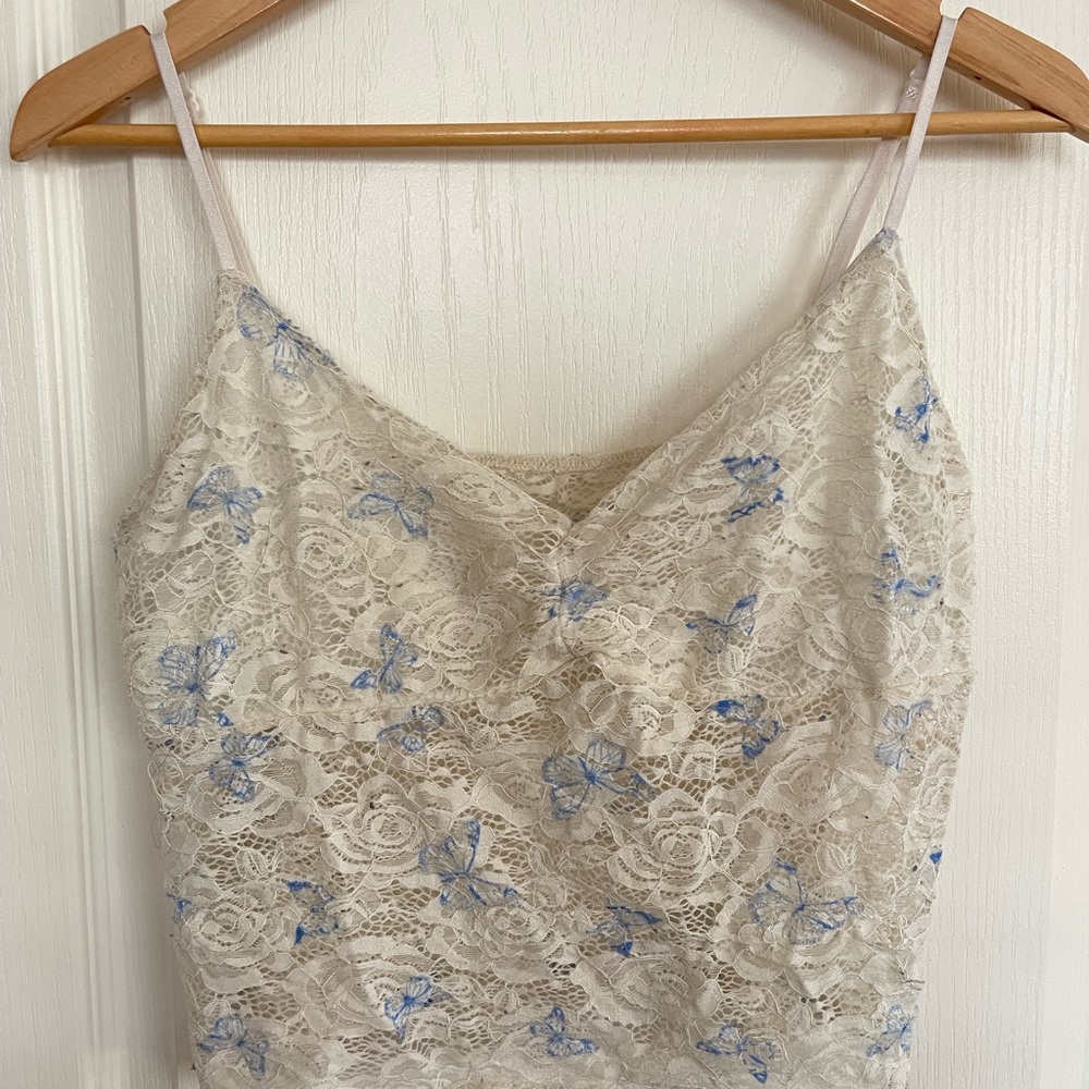 Lace Floral Cami Top